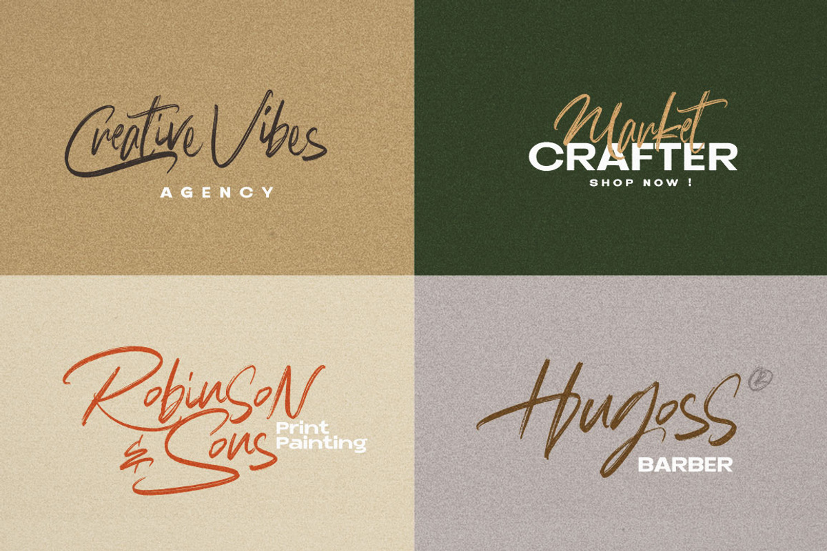 Balecimo - Ordinary Brush Font preview 8