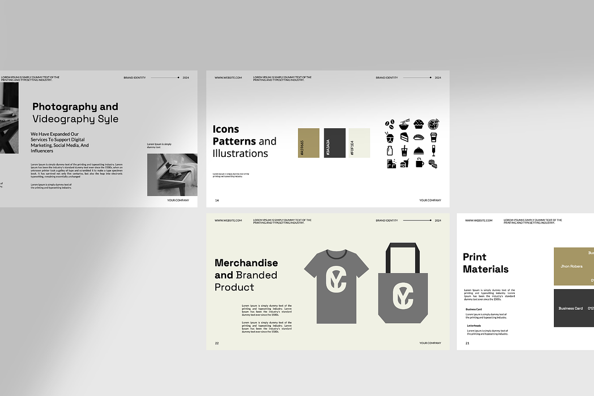 XIA - Brand Identity Keynote, a Presentation Template by Spesifikstd (Photo 10 of 10)