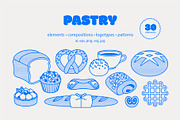 Pastry, a Food Illustration by Sweet Corner (Thumbnail 1 of 6)