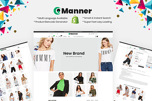 Manner Fashion Shopify Theme