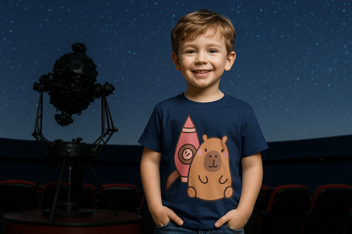 Capybara Space Clipart Set, an Education Illustration by Palau (Photo 3 of 10)