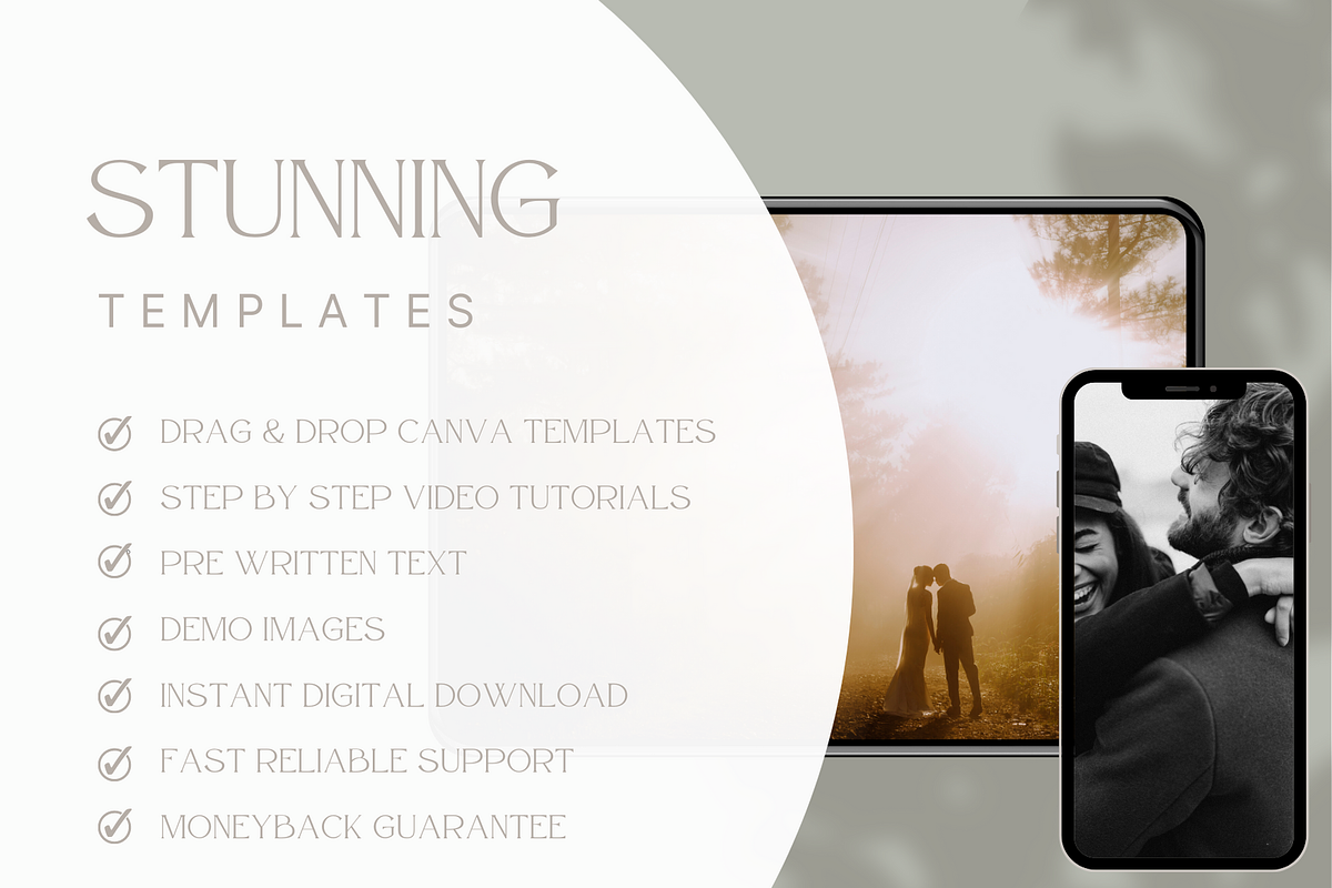 GOLD Wedding Photography Bundle, a Magazine Template by Signature Edits (Photo 3 of 7)