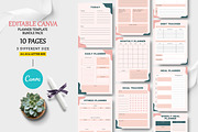 Editable Canva Planner Templates, a Stationery Template by Ultimate Template Shop (Thumbnail 1 of 5)