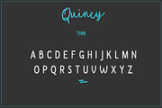 Quincy | Font Duo, a Script Font by Artstudio (Thumbnail 7 of 9)