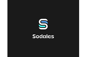 A letter S minimalistic logo, an Illustration by Bureau