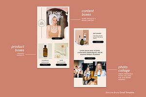 Skincare Brand Email Template