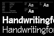 HU Handwrite / 20% OFF, a Handwritten Font by heummdesign (Thumbnail 4 of 7)