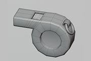 Whistle 3d model, an Object 3D Model by fahad121 (Thumbnail 6 of 7)