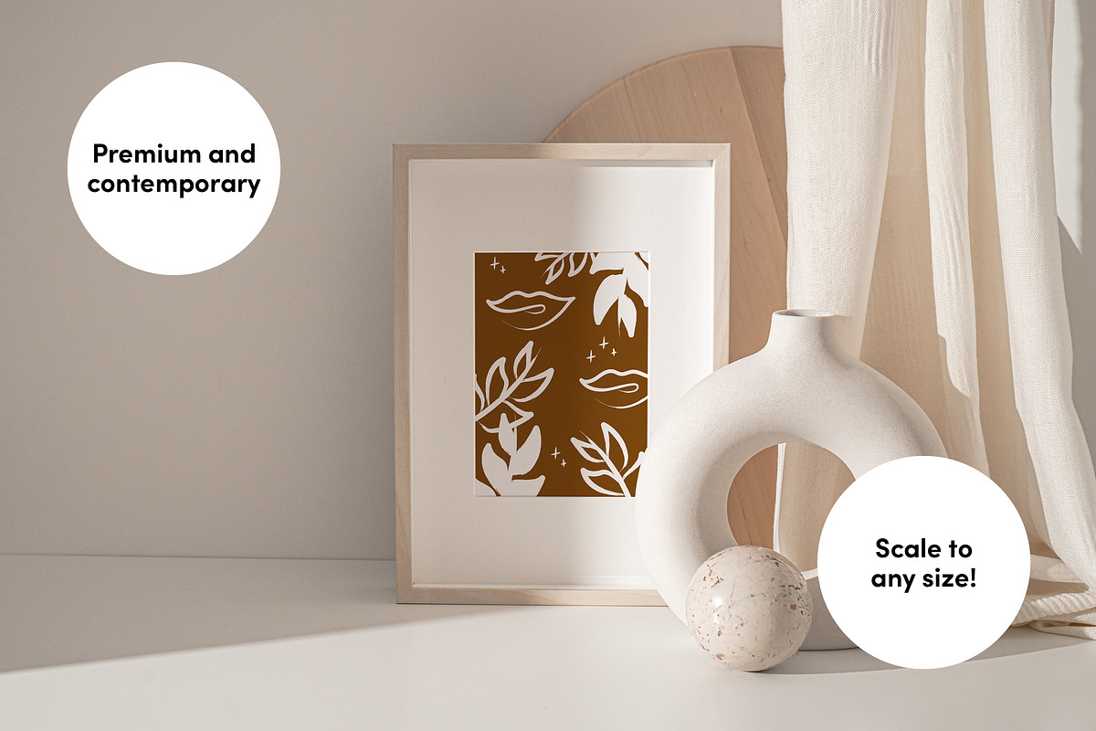 Feminine Neutrals, a Pattern Graphic by Geometrica Bureau (Photo 6 of 9)