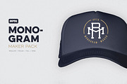Monogram Maker Pack, a Branding & Logo Template by PrePress Toolkit (Thumbnail 1 of 5)