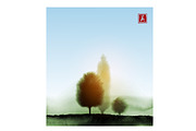 Sumi-e painting. Zen and mountains., an Illustration by Elina_Li (Thumbnail 5 of 16)