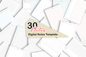 Digital Notes Template