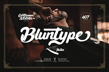 Bluntype Typeface
