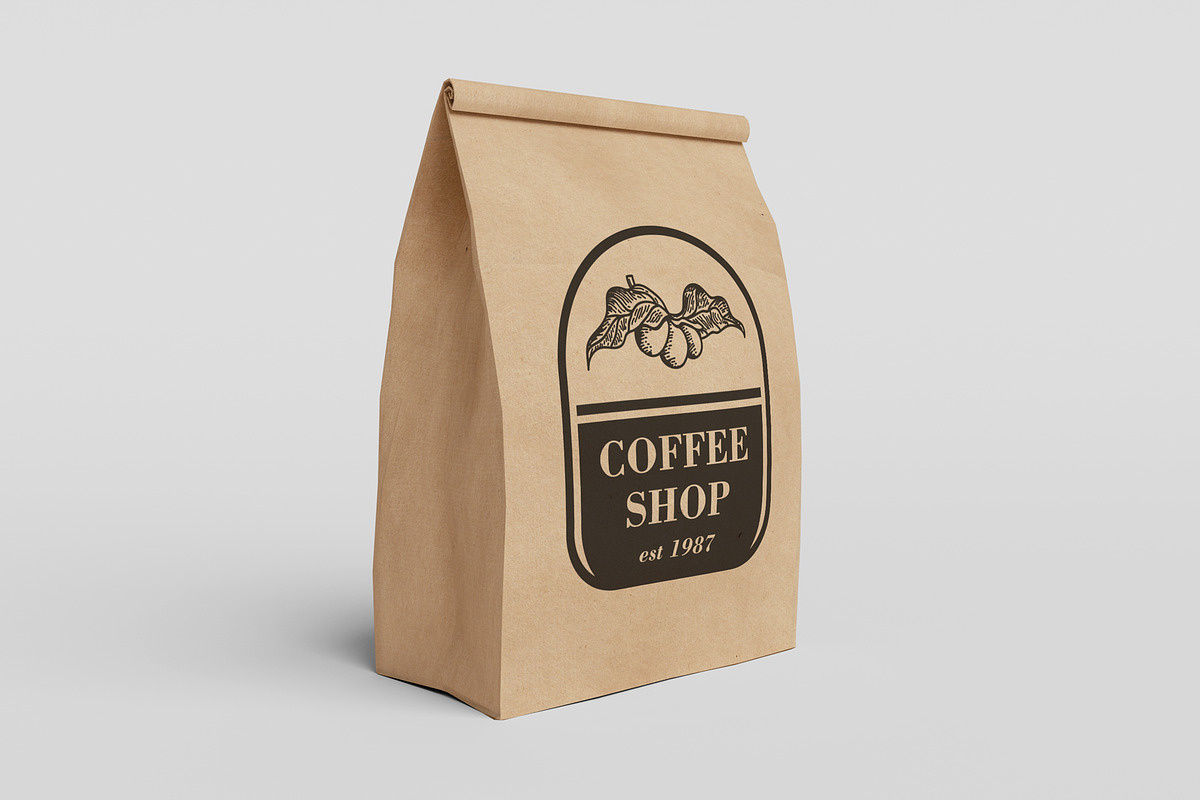 12 Vintage Coffee Logos & Badge, a Branding & Logo Template by Intijaya Studio (Photo 4 of 9)