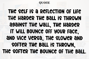 Snowlight, a Sans Serif Font by FreshTypeINK (Thumbnail 6 of 8)