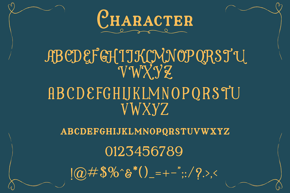 Love And Honey | romantic serif, a Serif Font by BearyType Studio (Photo 15 of 17)