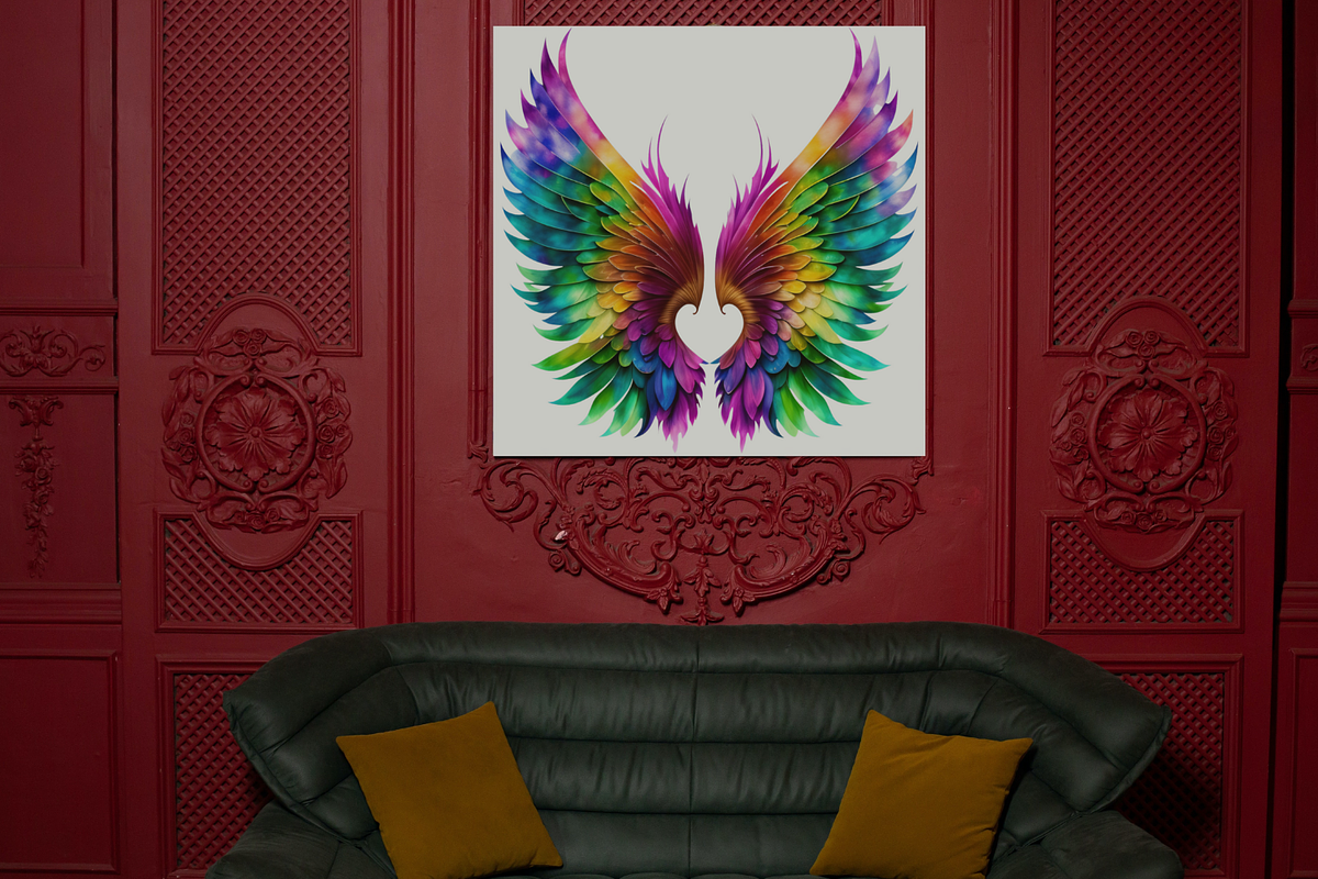 Watercolor Wings Premium PNG, a Decorative Illustration by Graphicspixel (Photo 4 of 4)