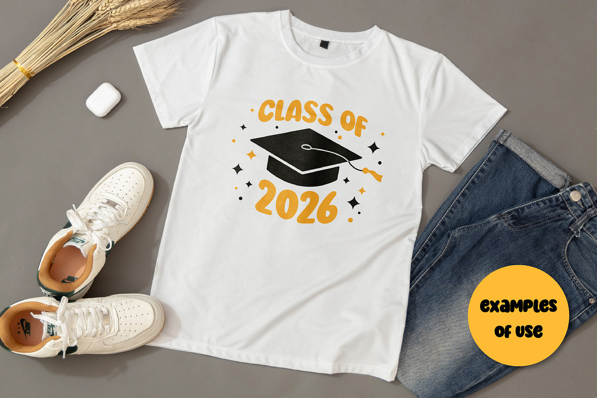Class of 2026 SVG Graduation Designs, an Object Graphic by AnnaViolet_store (Photo 4 of 6)