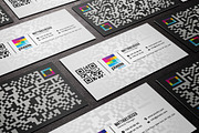 QR Code Business Card, a Business Card Template by Marvel (Thumbnail 2 of 3)
