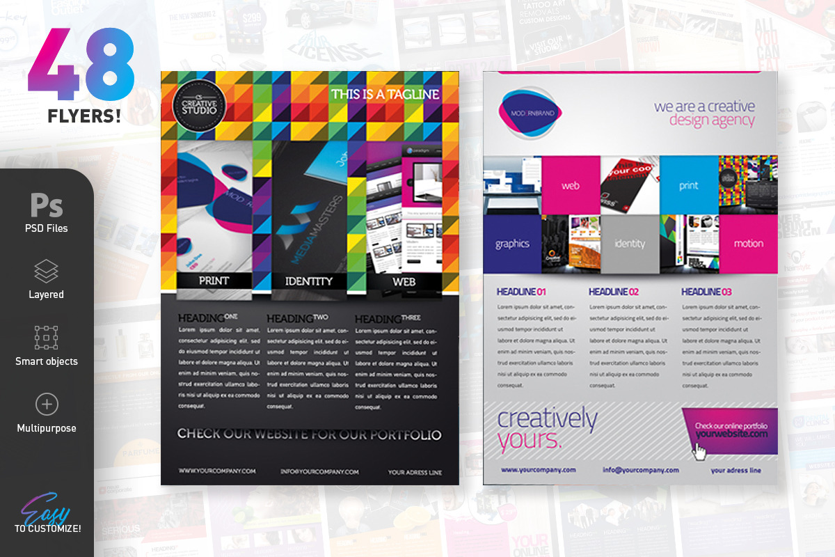 Essential Business Flyer Mega Bundle, a Flyer Template by Reclameworks (Photo 16 of 25)