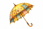 Yellow Patchwork Summer Clipart, an Illustration by Designking (Thumbnail 4 of 4)