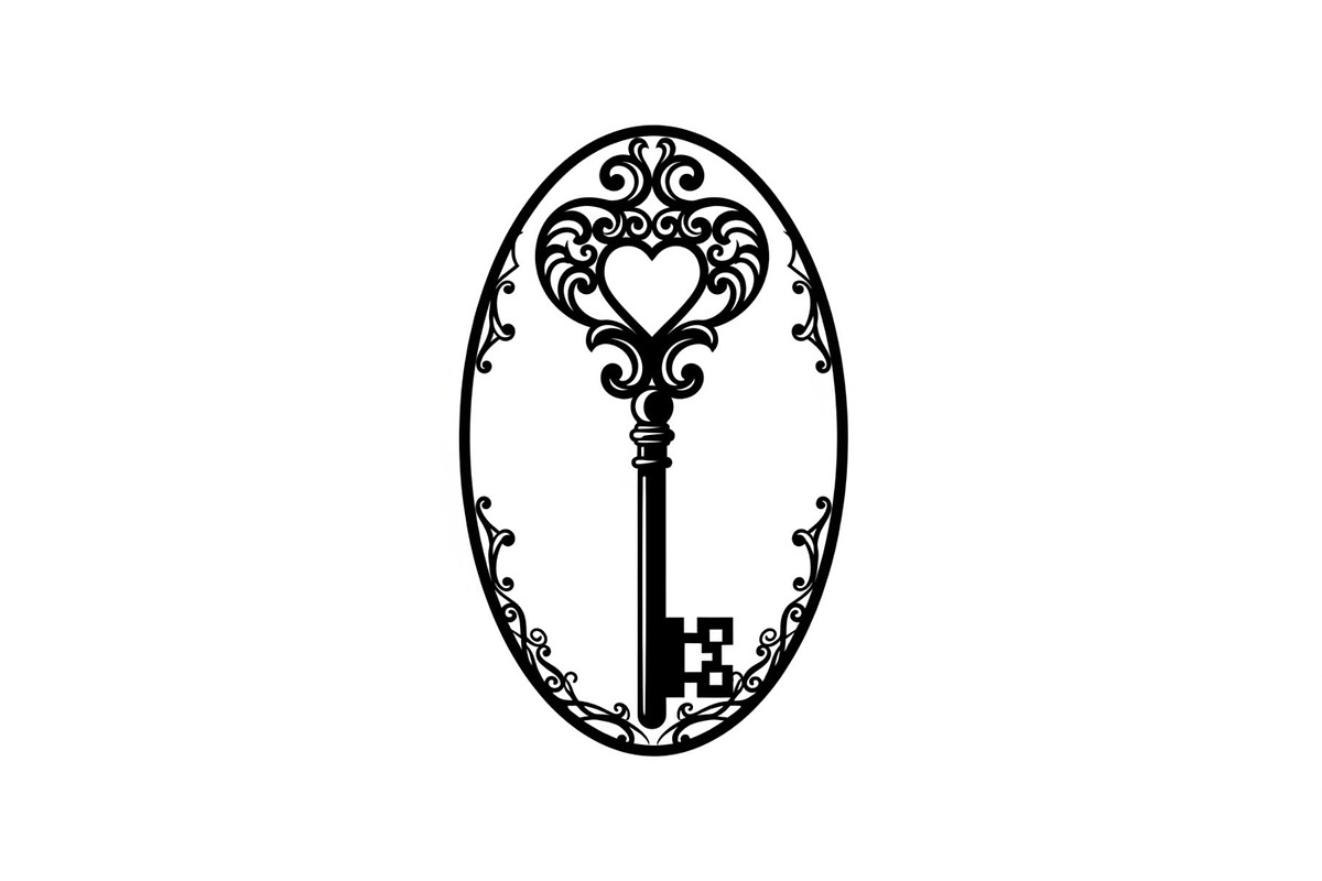 Vintage Key Frame SVG Bundle, an Illustration by Gaye Art (Photo 10 of 31)