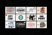 12-in-1 Stamp Effects Bundle, a Graphic by pixelbuddha.net (Thumbnail 2 of 14)