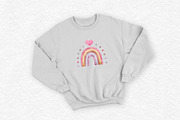 Rainbow watercolor clipart, an Illustration by CreativeByLu (Thumbnail 6 of 10)