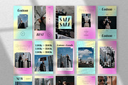 10 in 1 BUNDLE Instagram Templates, a Social Media Template by Creative Zeune (Thumbnail 17 of 24)