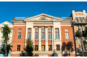 Historic buildings in the city stock photo containing voronezh and, an Architecture Photo by Leonid Andronov