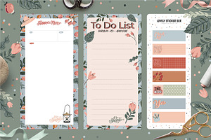 Spring Stationery Set