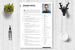 Resume CV Template 04