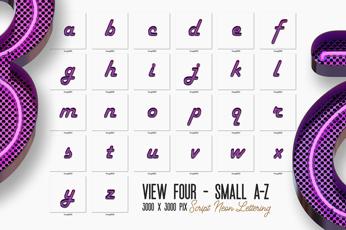 Script Neon 3D Lettering, a Graphic by TVartworks (Photo 21 of 25)