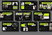 Bold Sporstwear Presentation, a Presentation Template by BumbleGraph Studio (Thumbnail 4 of 5)