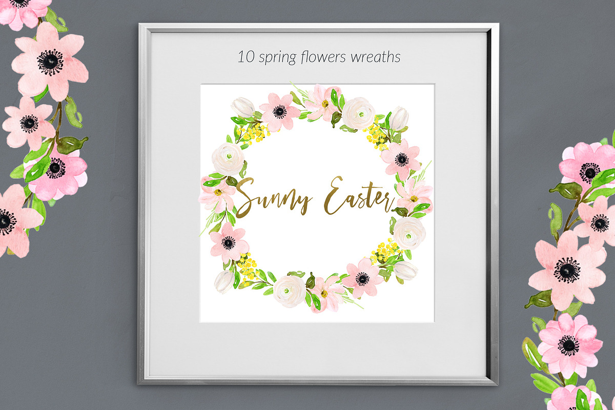 Sunny Easter bunny Watercolor, an Illustration by LABFcreations (Photo 13 of 17)