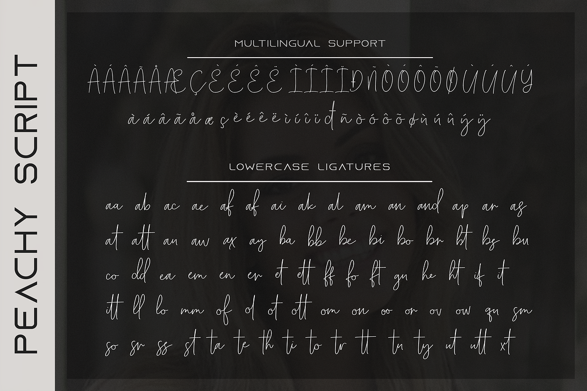 Peachy Font Duo, a Serif Font by GlitzyGrapix (Photo 21 of 21)