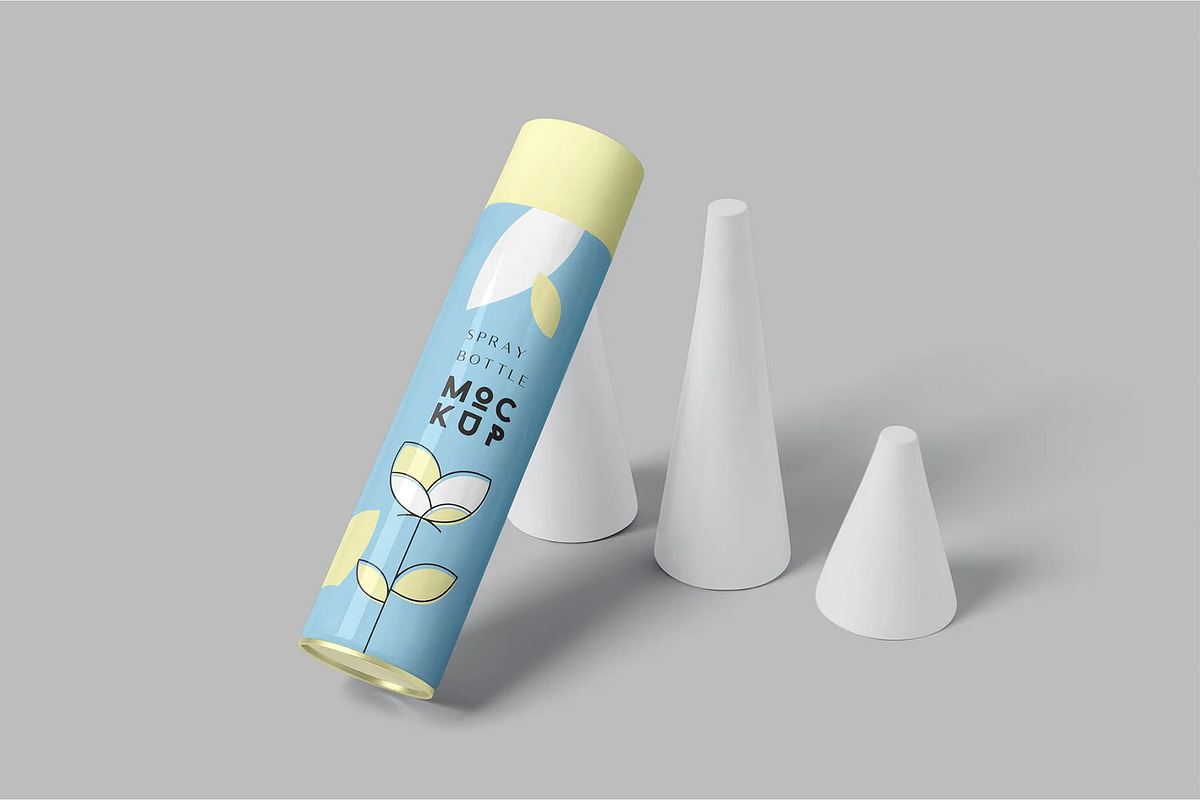 Spray Bottle Mockups, a Product Mockup by megostudi0 (Photo 7 of 8)