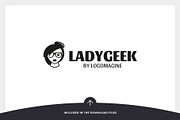 Lady Geek Logo Template, a Branding & Logo Template by LOGOMAGINE (Thumbnail 16 of 16)