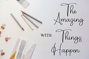 Weekly Planner, a Handwritten Font by InermediaSTUDIO (Thumbnail 3 of 8)