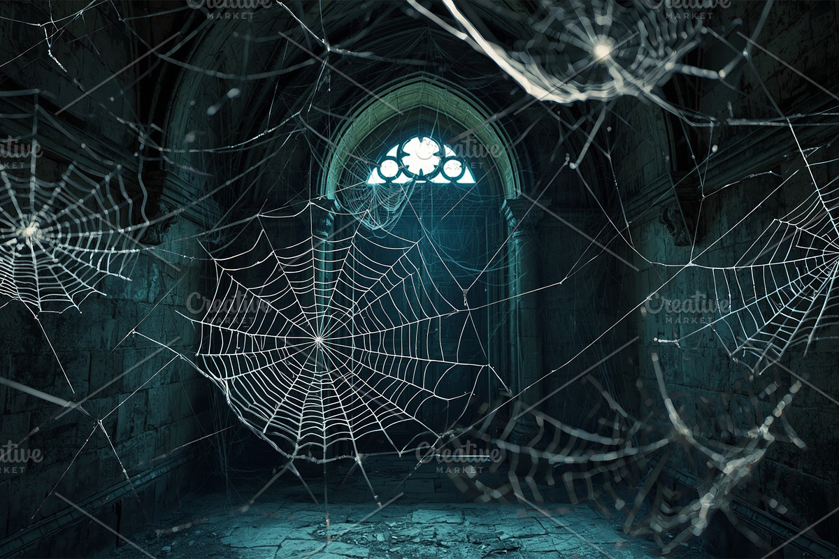 Spider Web Overlay Bundle, a Background Photo by M9 Design (Photo 4 of 10)
