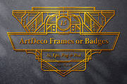 15 Frames - Art Deco Ornament, a Graphic by Cruzine (Thumbnail 1 of 7)