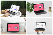 MacBook Mockups - Workspace Mockups, a Mac Mockup by Mr.Mockup™ (Thumbnail 5 of 13)