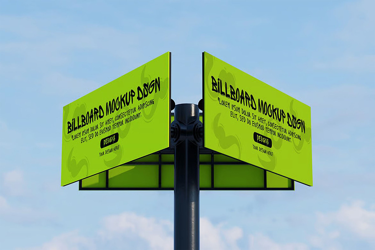 Billboard Mockup, a Mockup by zpackcreative (Photo 3 of 5)