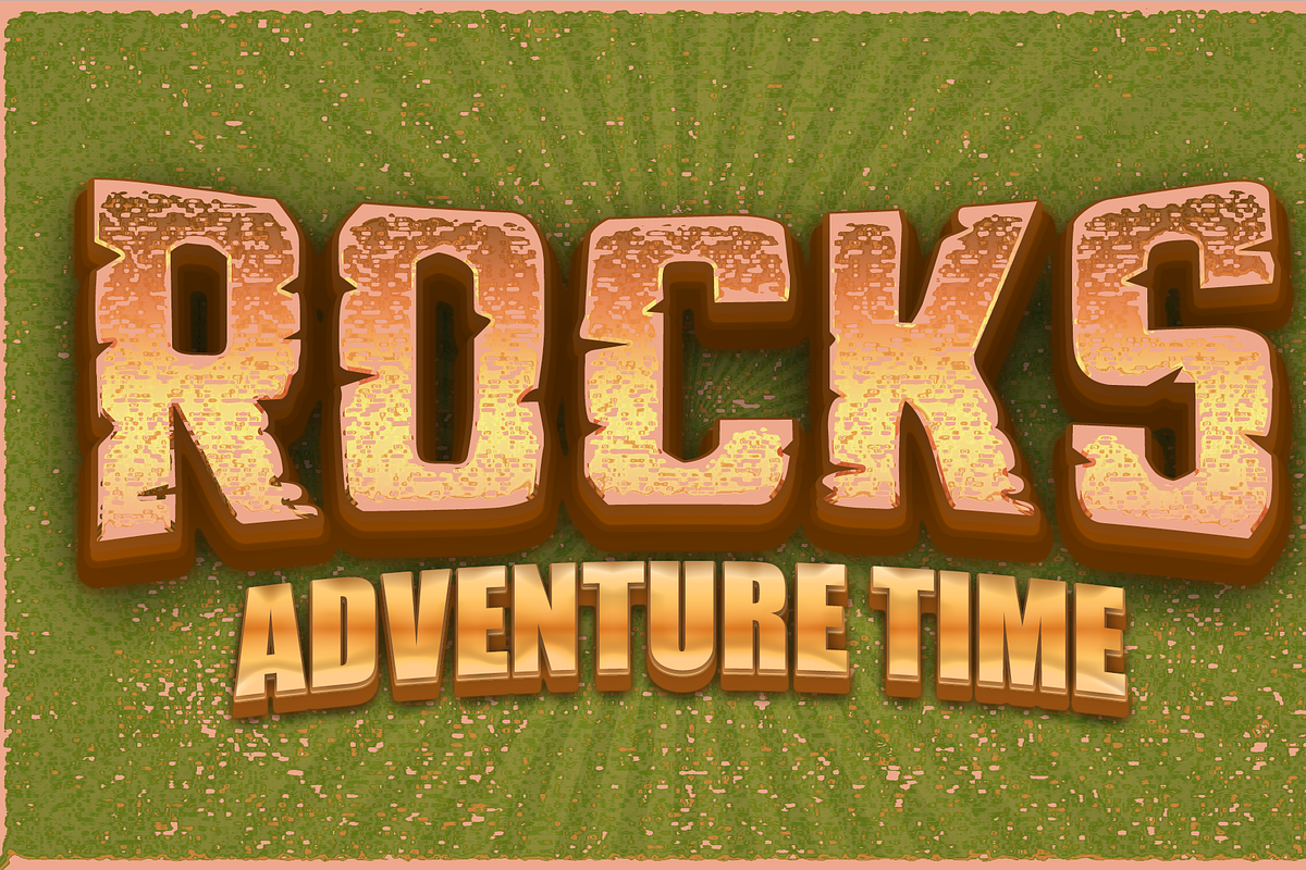Game Logo Text Effect Styles Bundle preview 8
