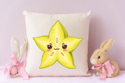 Funny Fruit Clipart Bundle, an Illustration by RobertsArt (Thumbnail 7 of 7)