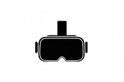 50 VR Goggles Headset Silhouette, an Illustration by yasushie (Thumbnail 32 of 51)