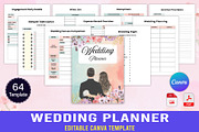Wedding Planner Canva, a Stationery Template by Designmela01 (Thumbnail 1 of 6)