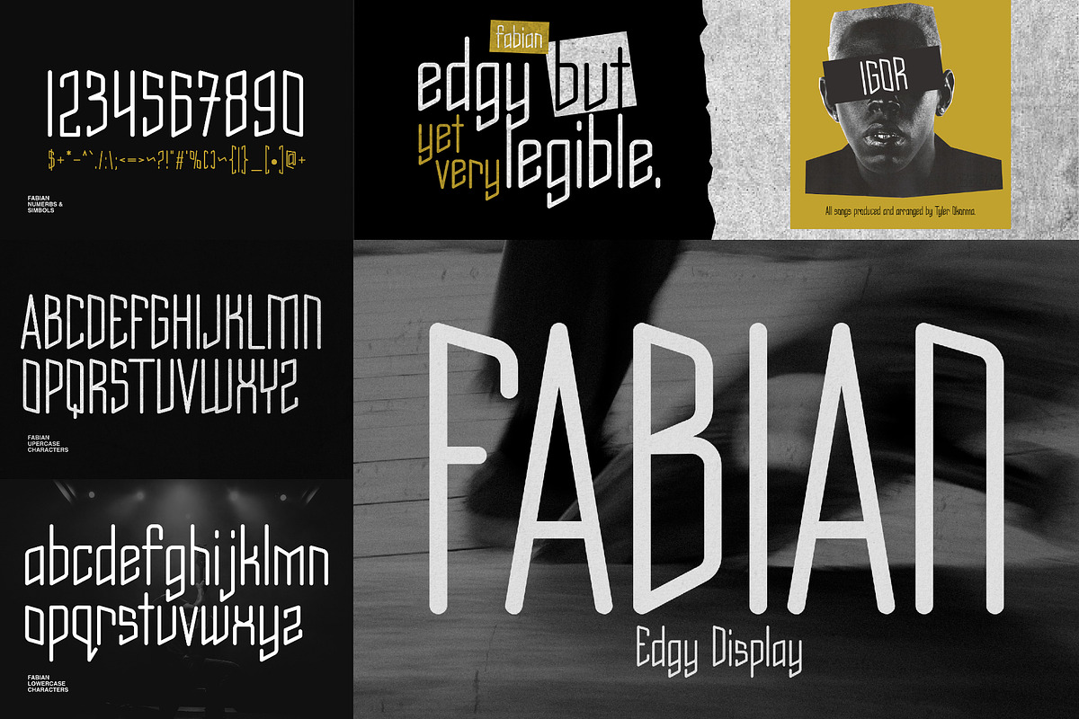Rebel Font Bundle - 22 Edgy Fonts, a Sans Serif Font by HipFonts (Photo 2 of 9)