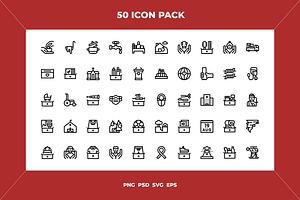 World humanitarian day icons, an Icon by Wencory