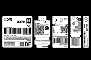 BARCODE LABEL SET III